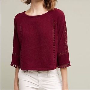 Anthropologie Saturday Sunday Olanda Eyelet Top